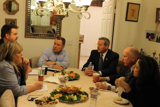 Porter Ranch Neighborhood Council Meets with Governor Brown