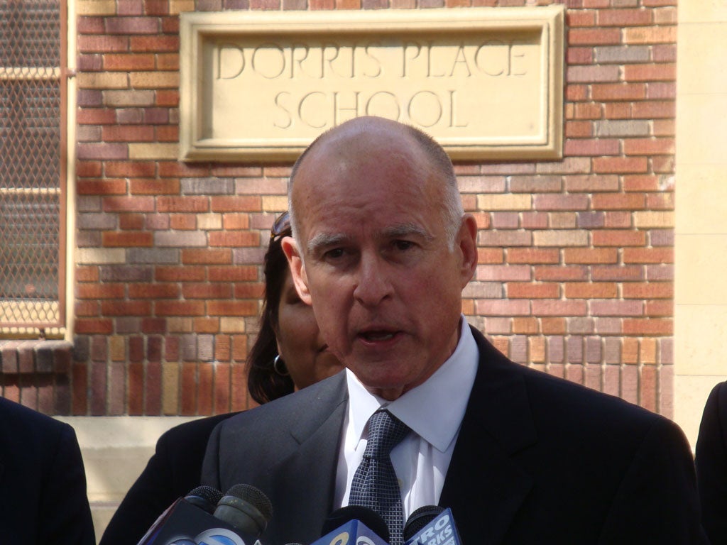 Gov Jerry Brown